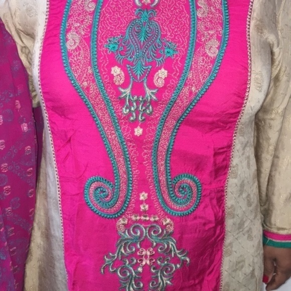 Indian Pakistani Salwar Kurti Outfit Large - Picture 5 of 13